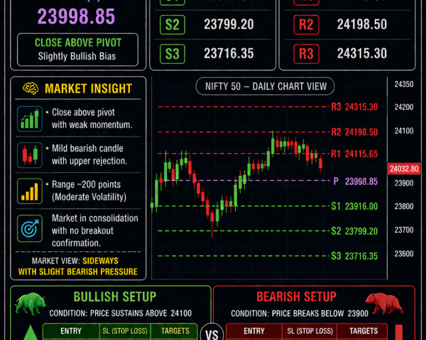 NIFTY 50 Daily Market Analysis – 06 May 2026  Pivot Levels, Support & Resistance, Intraday Strategy