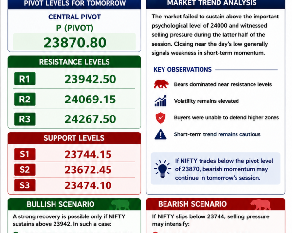 NIFTY 50 Tomorrow Market Prediction – 12 May 2026 | Support & Resistance Levels